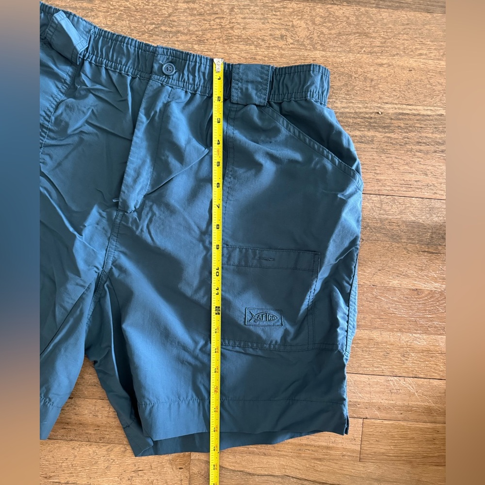 Aftco Men's Blue Performance Cargo Shorts - Picture 3 of 5